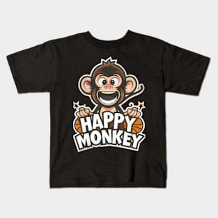 Happy Monkey Kids T-Shirt